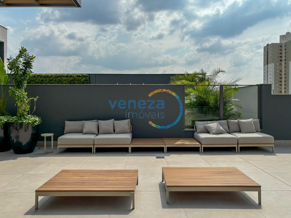 Apartamento à venda no bairro Gleba Palhano de Londrina com 139m<sup>2</sup> útil, 3 quartos, 2 vagas de garagem