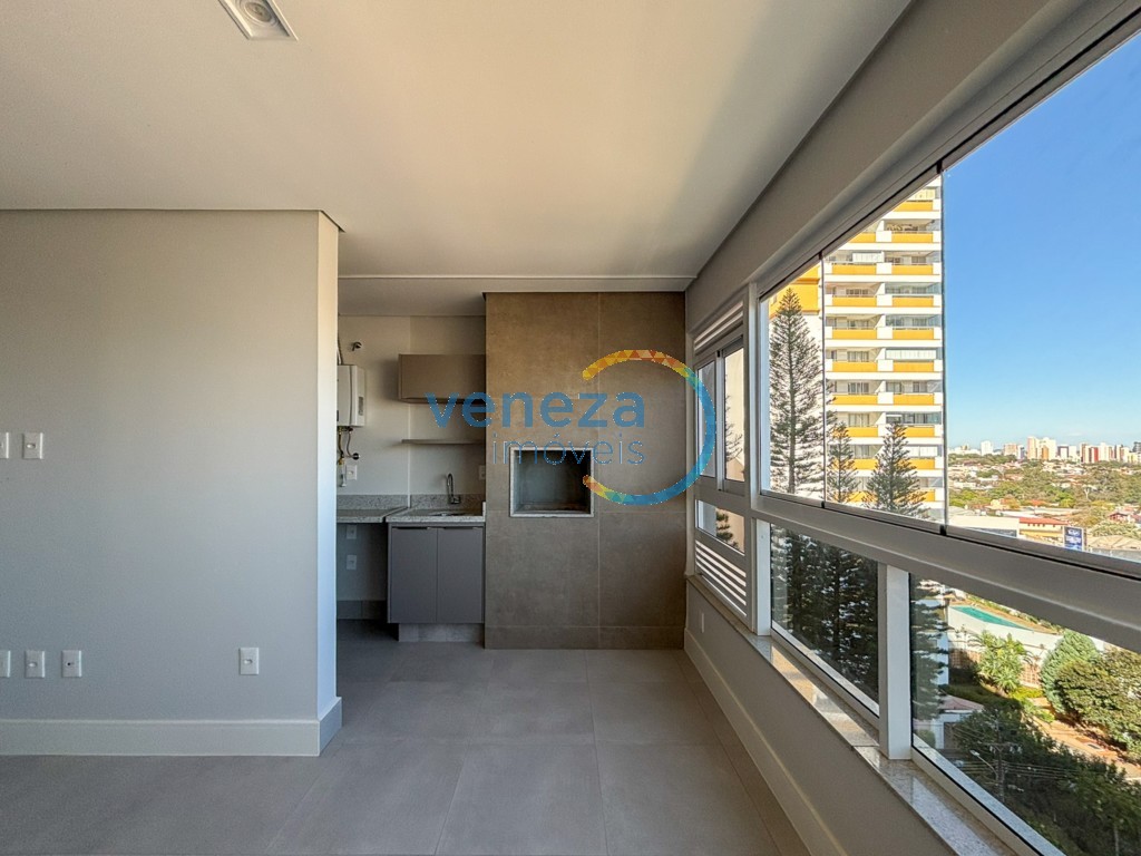 Apartamento para locação no bairro Higienopolis de Londrina com 78m<sup>2</sup> útil, 2 quartos, 2 vagas de garagem