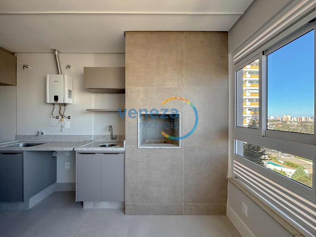 Apartamento para locação no bairro Higienopolis de Londrina com 78m<sup>2</sup> útil, 2 quartos, 2 vagas de garagem