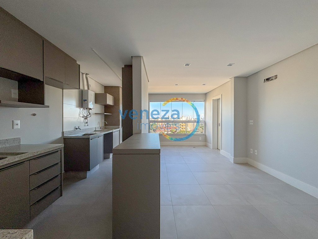 Apartamento para locação no bairro Higienopolis de Londrina com 78m<sup>2</sup> útil, 2 quartos, 2 vagas de garagem