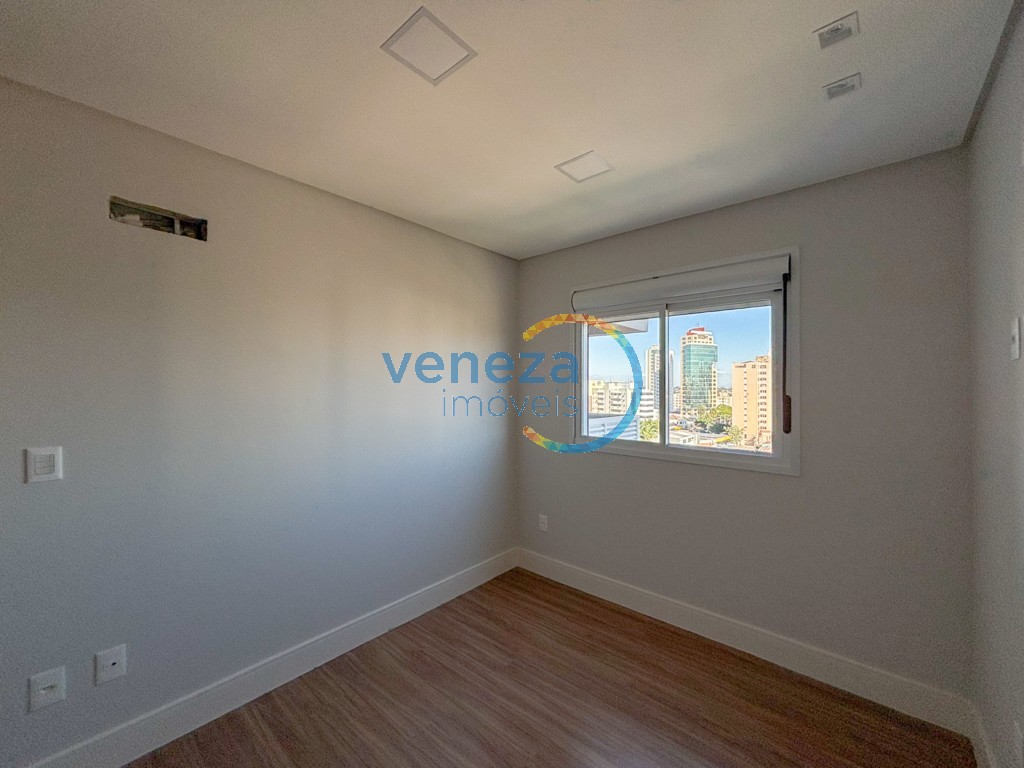 Apartamento para locação no bairro Higienopolis de Londrina com 78m<sup>2</sup> útil, 2 quartos, 2 vagas de garagem