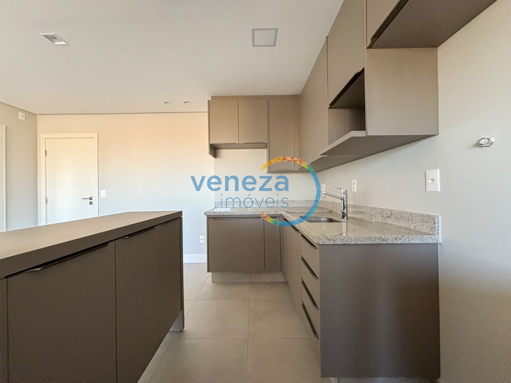 Apartamento para locação no bairro Higienopolis de Londrina com 78m<sup>2</sup> útil, 2 quartos, 2 vagas de garagem