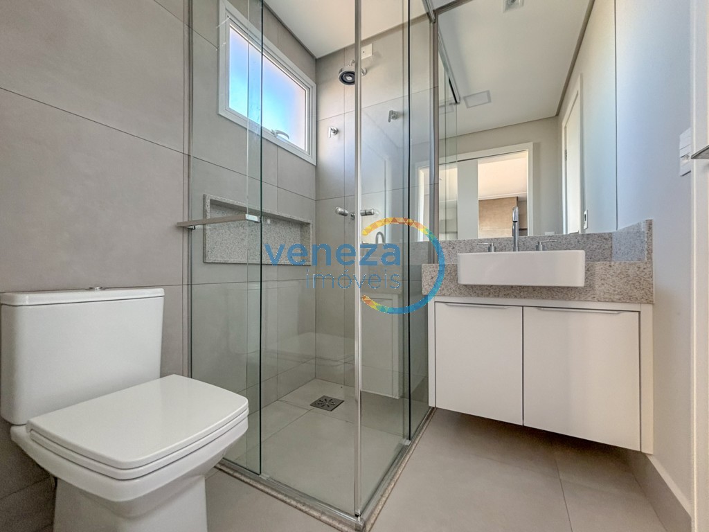 Apartamento para locação no bairro Higienopolis de Londrina com 78m<sup>2</sup> útil, 2 quartos, 2 vagas de garagem