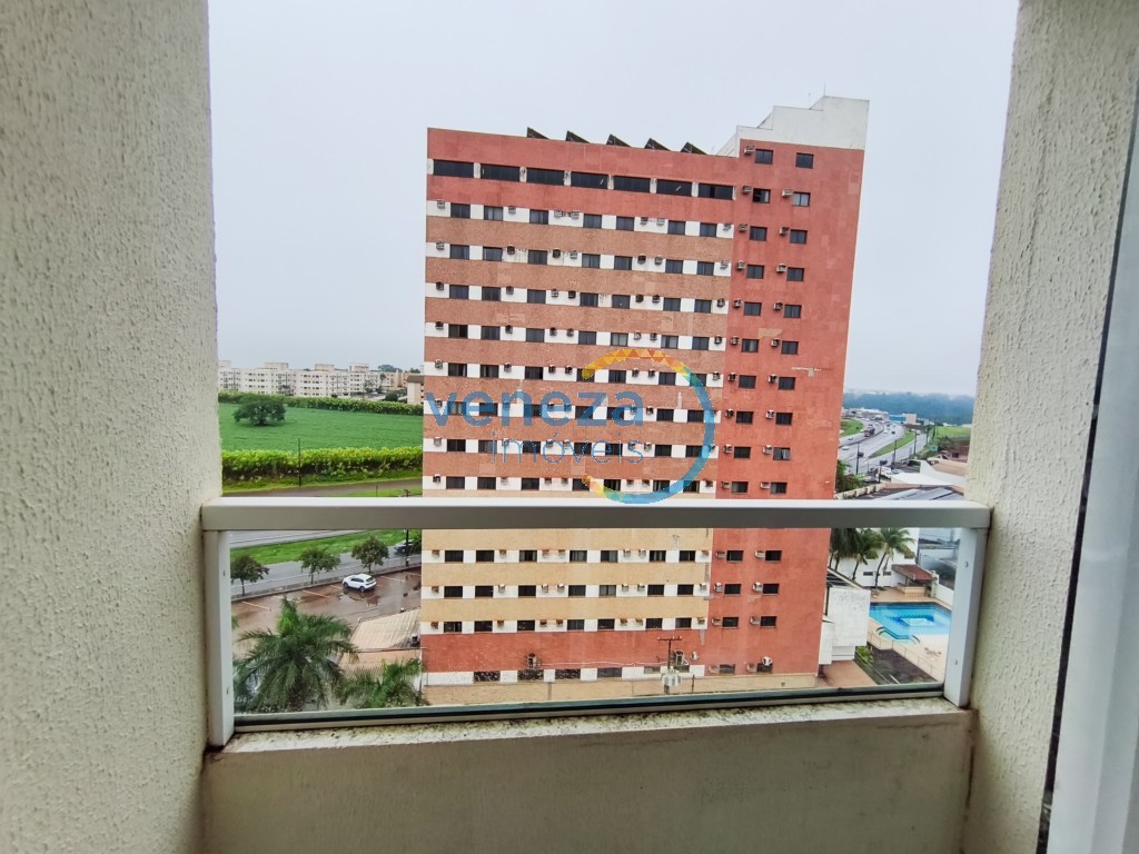 Apartamento para locação no bairro Gleba Palhano de Londrina com 45m<sup>2</sup> útil, 2 quartos, 1 vaga de garagem