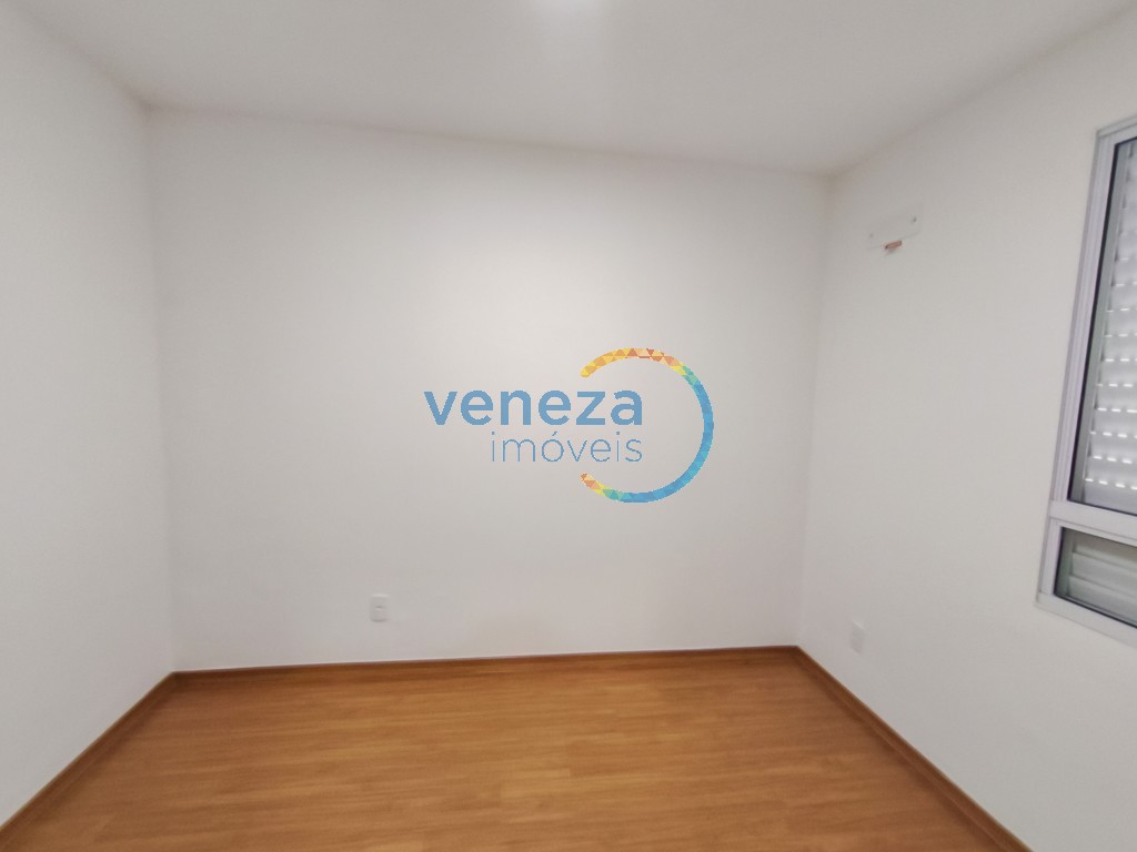 Apartamento para locação no bairro Gleba Palhano de Londrina com 45m<sup>2</sup> útil, 2 quartos, 1 vaga de garagem