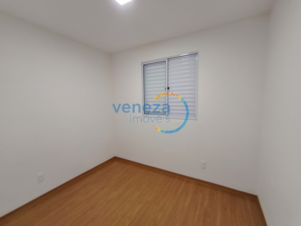 Apartamento para locação no bairro Gleba Palhano de Londrina com 45m<sup>2</sup> útil, 2 quartos, 1 vaga de garagem