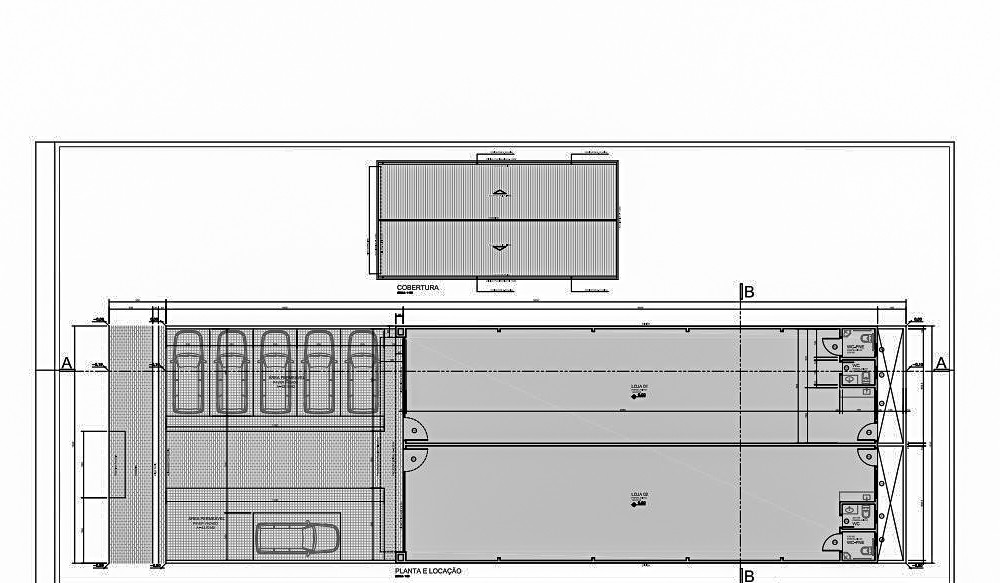 Barracão_salão_loja para locacao no Centro em Londrina com 143,08m² por R$ 9.750,00