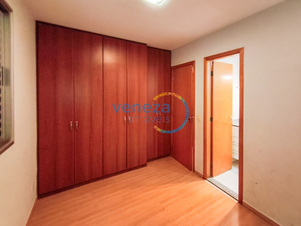 Apartamento para locação no bairro Gleba Palhano de Londrina com 69m<sup>2</sup> útil, 3 quartos, 1 vaga de garagem