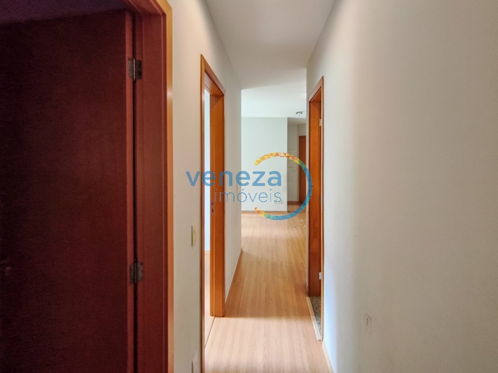 Apartamento para locação no bairro Gleba Palhano de Londrina com 69m<sup>2</sup> útil, 3 quartos, 1 vaga de garagem