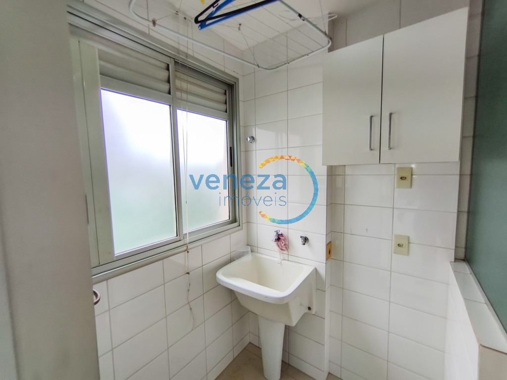 Apartamento para locação no bairro Gleba Palhano de Londrina com 69m<sup>2</sup> útil, 3 quartos, 1 vaga de garagem