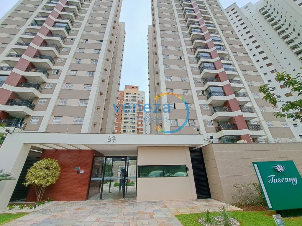 Apartamento para locacao no Gleba Palhano em Londrina com 103,71m² por R$ 3.290,00