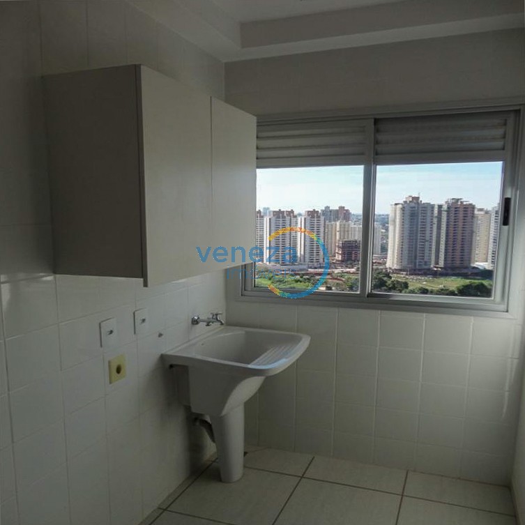 Apartamento para locação no bairro Gleba Palhano de Londrina com 68.89m<sup>2</sup> útil, 3 quartos, 1 vaga de garagem