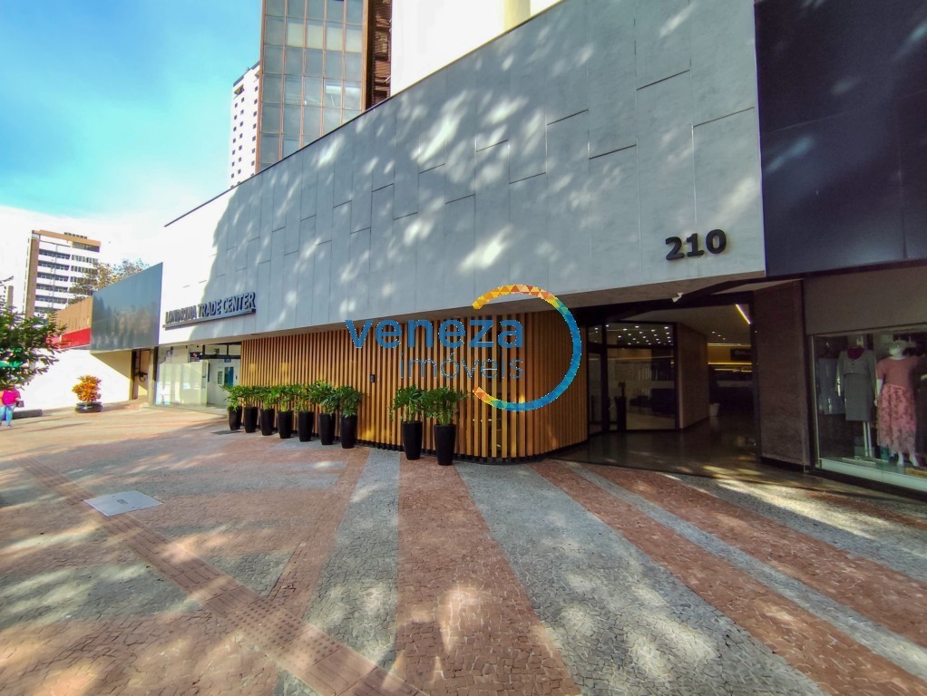 Sala para locacao no Centro em Londrina com 124,89m² por R$ 2.400,00