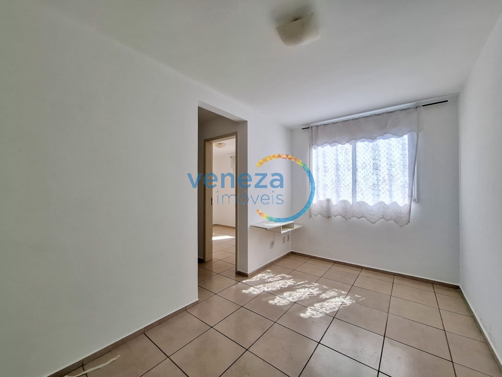 Apartamento para locacao no Paraiso em Londrina com 51m² por R$ 1.125,00