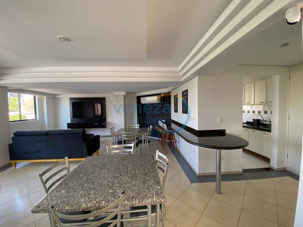 Apartamento à venda no bairro Higienopolis de Londrina com 45m<sup>2</sup> útil, 1 quarto, 1 vaga de garagem