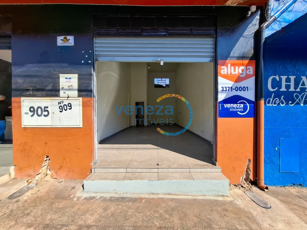 Salão-loja para locacao no Vila Nova em Londrina com 40m² por R$ 1.400,00
