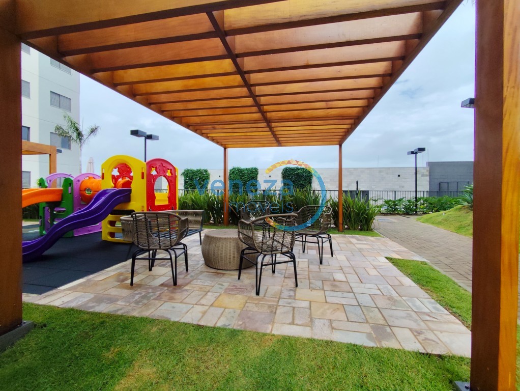 Apartamento para locação no bairro Gleba Palhano de Londrina com 51m<sup>2</sup> útil, 2 quartos, 1 vaga de garagem