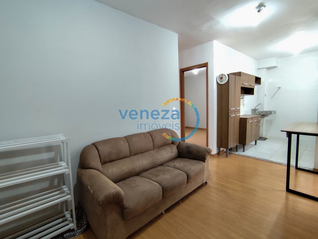 Apartamento para locacao no Acquaville em Londrina com 72m² por R$ 1.412,50