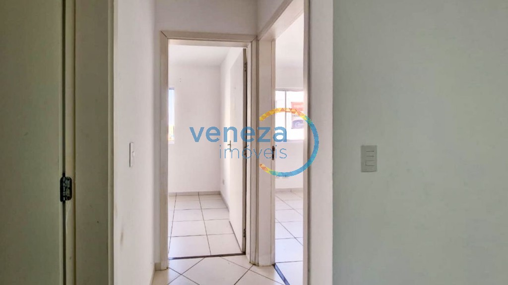 Apartamento para locação no bairro Centro de Londrina com 44m<sup>2</sup> útil, 2 quartos, 1 vaga de garagem