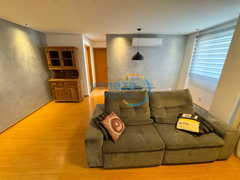 Apartamento para locação no bairro Gleba Palhano de Londrina com 77m<sup>2</sup> útil, 2 quartos, 2 vagas de garagem - Foto 5