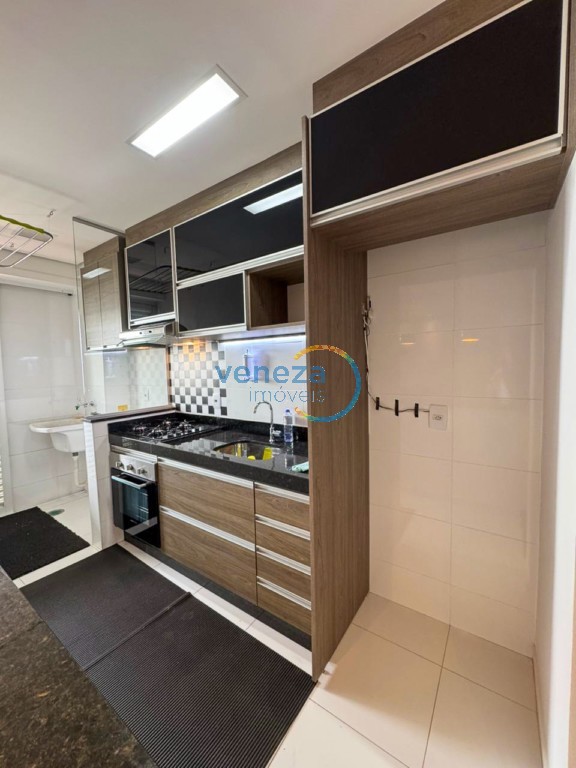 Apartamento para locação no bairro Gleba Palhano de Londrina com 77m<sup>2</sup> útil, 2 quartos, 2 vagas de garagem - Foto 10