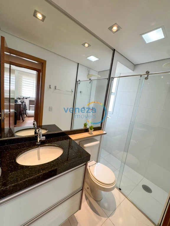 Apartamento para locação no bairro Gleba Palhano de Londrina com 77m<sup>2</sup> útil, 2 quartos, 2 vagas de garagem - Foto 20