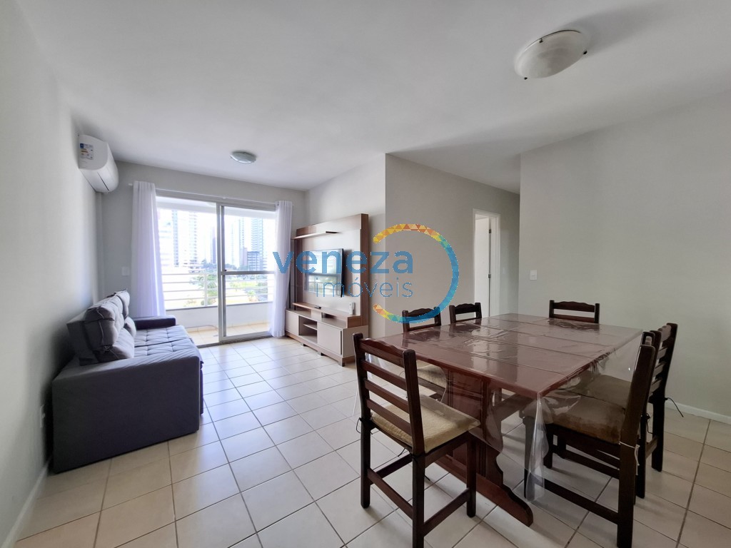 Apartamento para locacao no Gleba Palhano em Londrina com 122m² por R$ 3.750,00