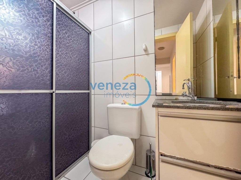 Apartamento à venda no bairro Nossa Senhora de Lourdes de Londrina com 77.7m<sup>2</sup> útil, 3 quartos, 1 vaga de garagem