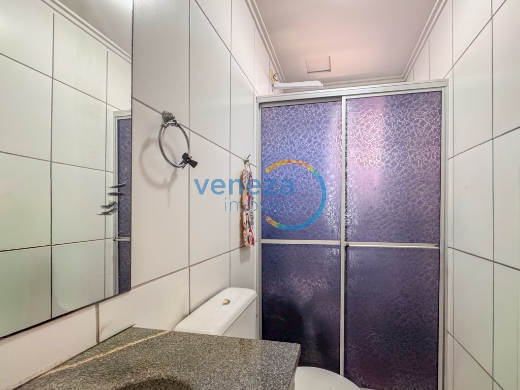 Apartamento à venda no bairro Nossa Senhora de Lourdes de Londrina com 77.7m<sup>2</sup> útil, 3 quartos, 1 vaga de garagem