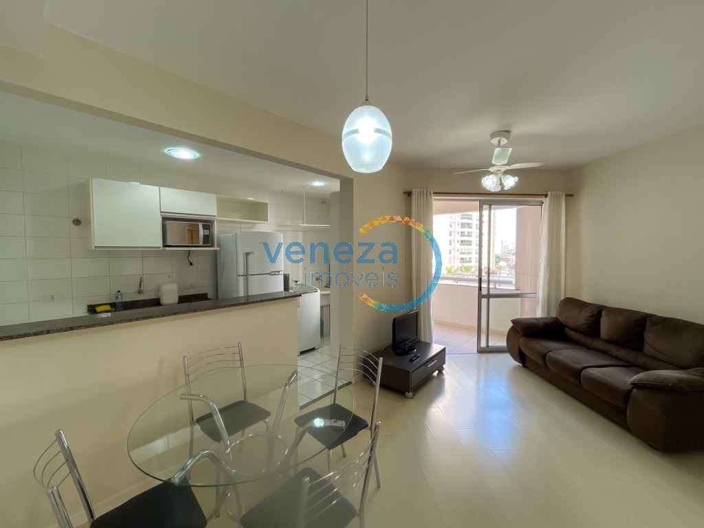 Apartamento para locacao no Aquilles Sthengel em Londrina com 116,14m² por R$ 3.375,00