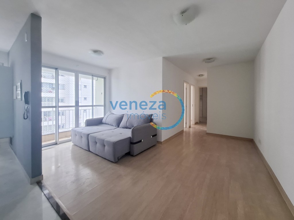 Apartamento para locacao no Aurora em Londrina com 87,94m² por R$ 2.375,00