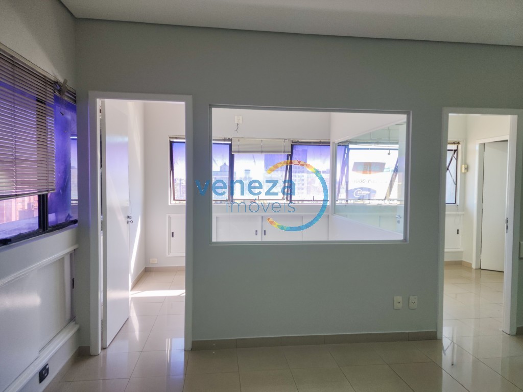 Sala para locacao no Centro em Londrina com 110m² por R$ 1.370,00