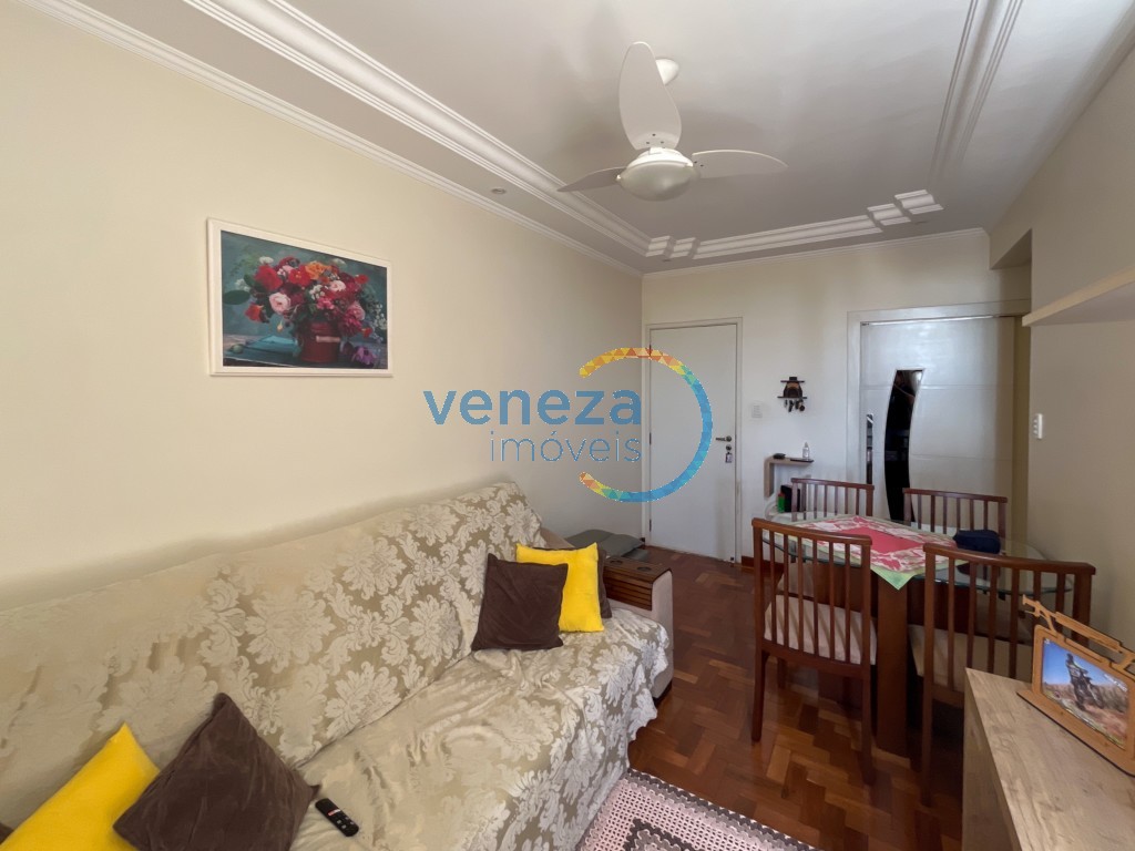 Apartamento para locacao no Centro em Londrina com 101,4m² por R$ 1.500,00