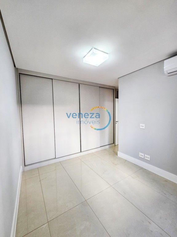 Apartamento à venda no bairro Gleba Palhano de Londrina com 186m<sup>2</sup> útil, 3 quartos, 2 vagas de garagem