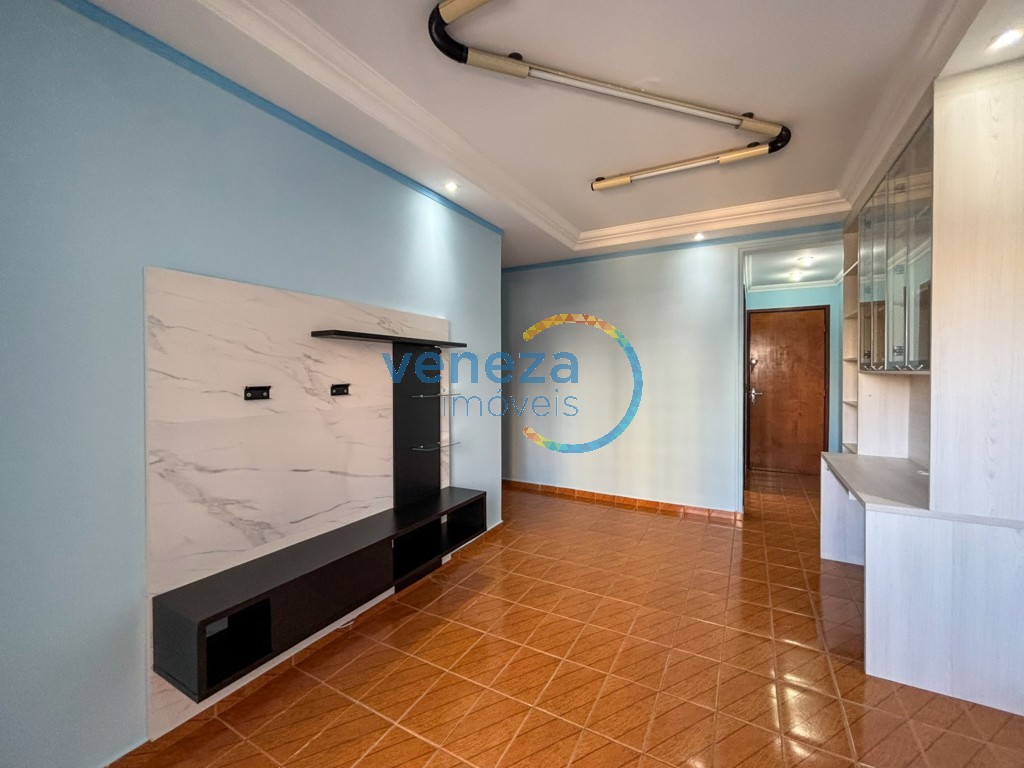 Apartamento para locacao no Centro em Londrina com 66,09m² por R$ 1.300,00
