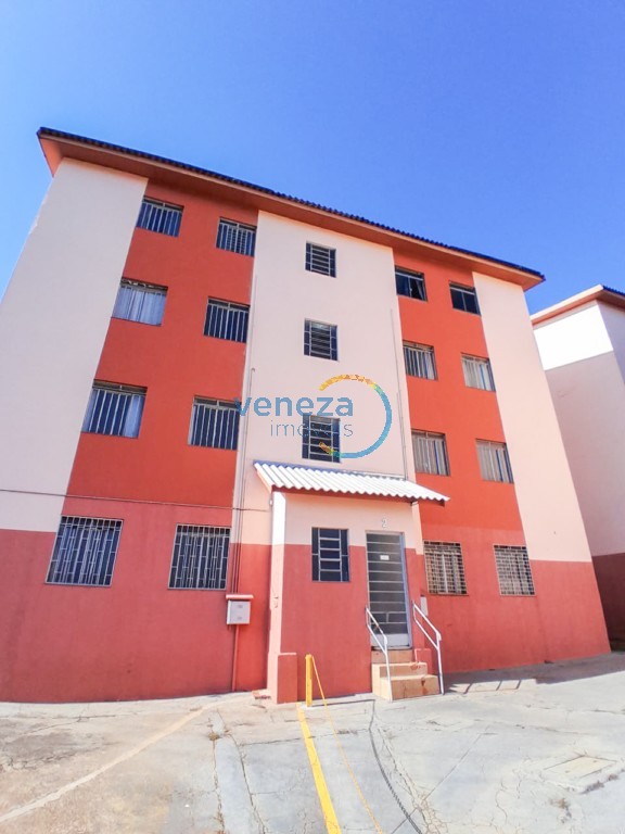 Apartamento à venda no bairro Leonor de Londrina com 44m<sup>2</sup> útil, 2 quartos, 1 vaga de garagem