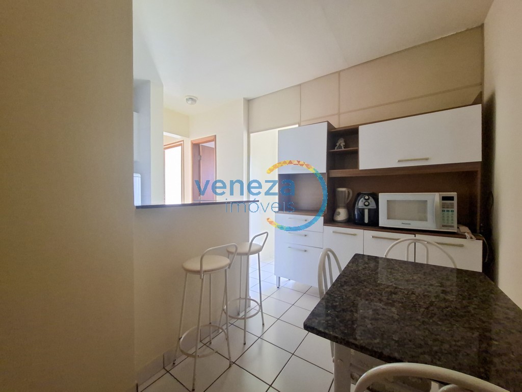 Apartamento para locacao no Cidade Universitaria em Londrina com 60m² por R$ 1.100,00