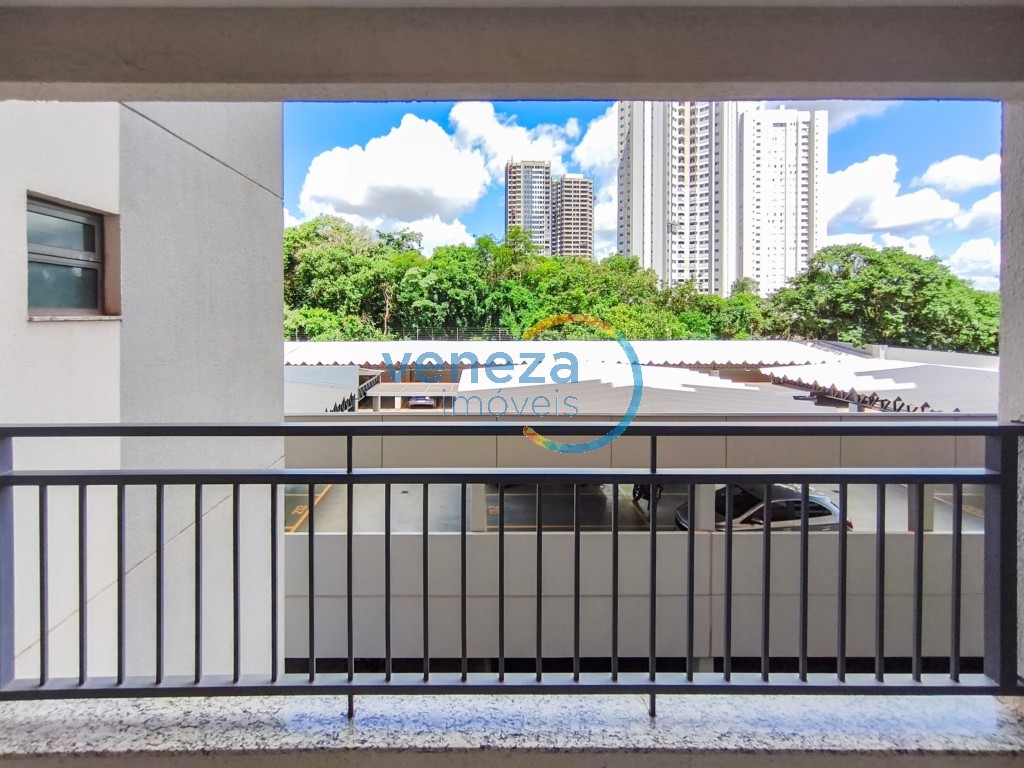 Apartamento para locação no bairro Gleba Palhano de Londrina com 51m<sup>2</sup> útil, 2 quartos, 1 vaga de garagem