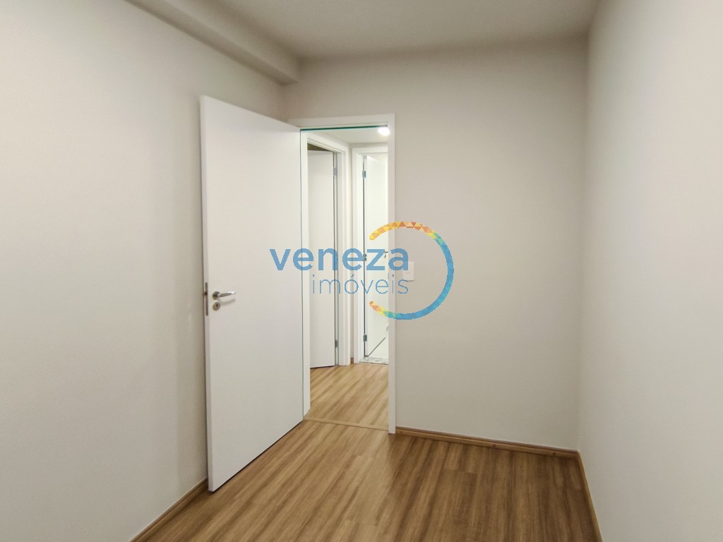 Apartamento para locação no bairro Gleba Palhano de Londrina com 51m<sup>2</sup> útil, 2 quartos, 1 vaga de garagem