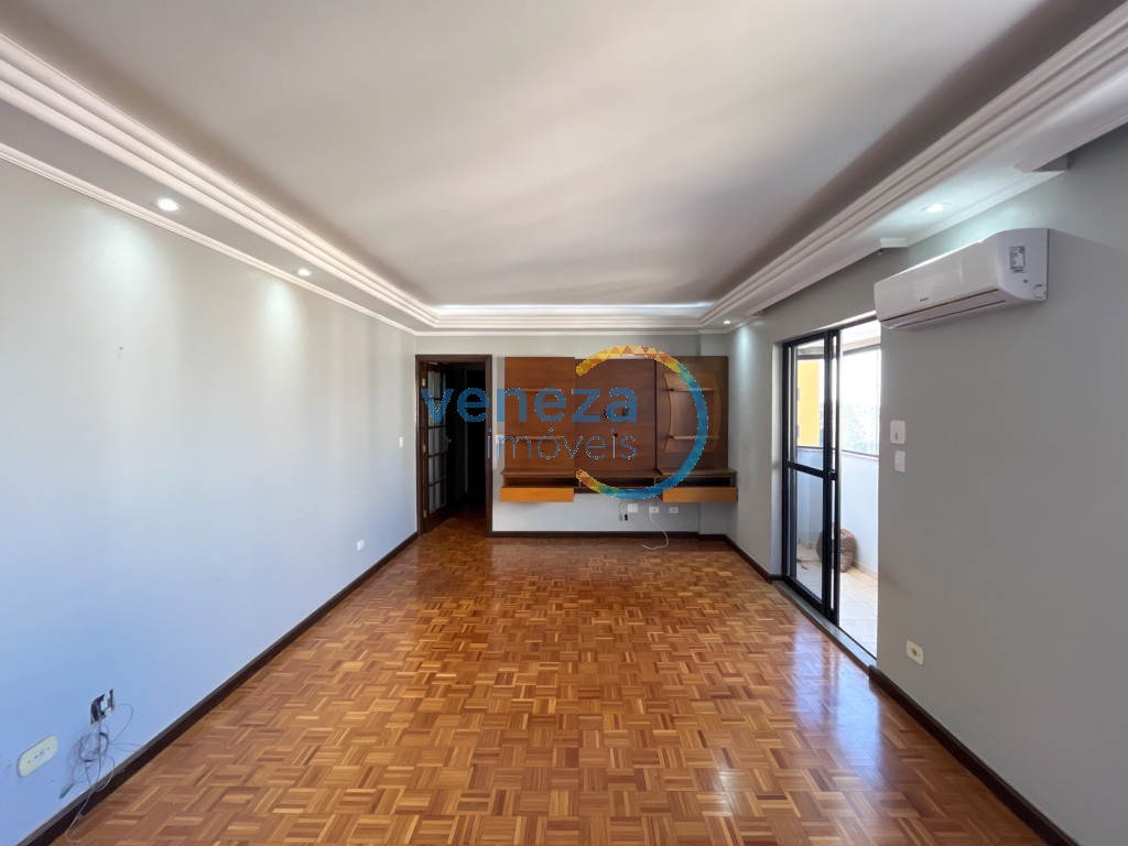 Apartamento para locacao no Centro em Londrina com 107m² por R$ 1.800,00
