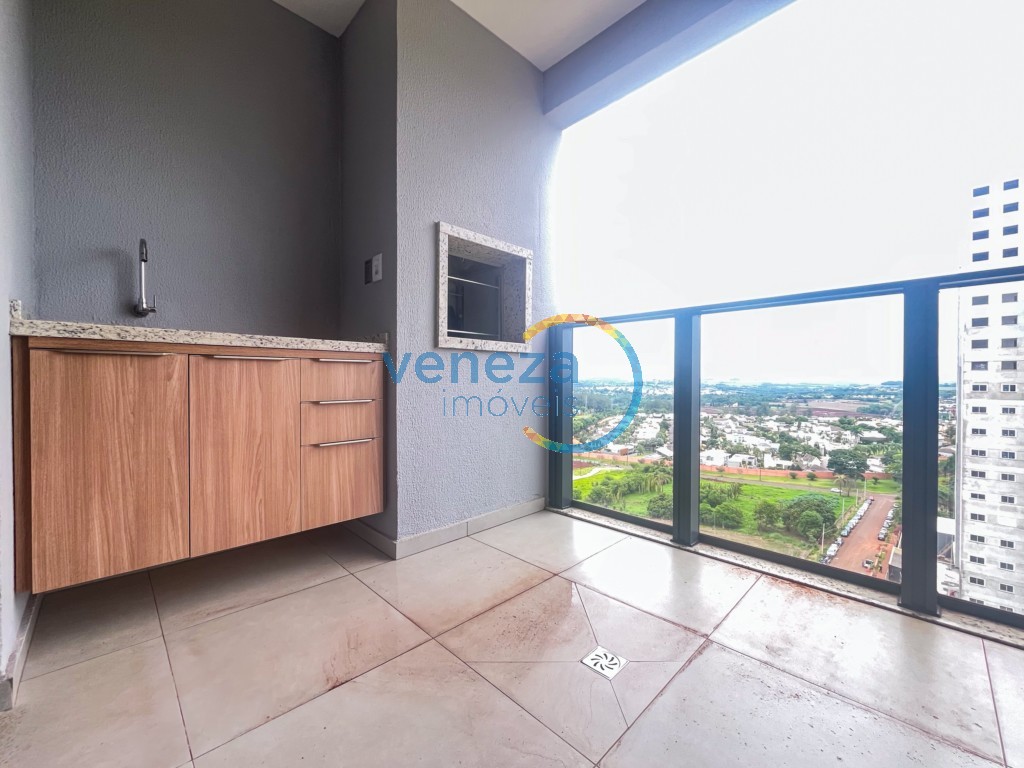 Apartamento para locação no bairro Terra Bonita de Londrina com 92m<sup>2</sup> útil, 3 quartos, 2 vagas de garagem - Foto 5