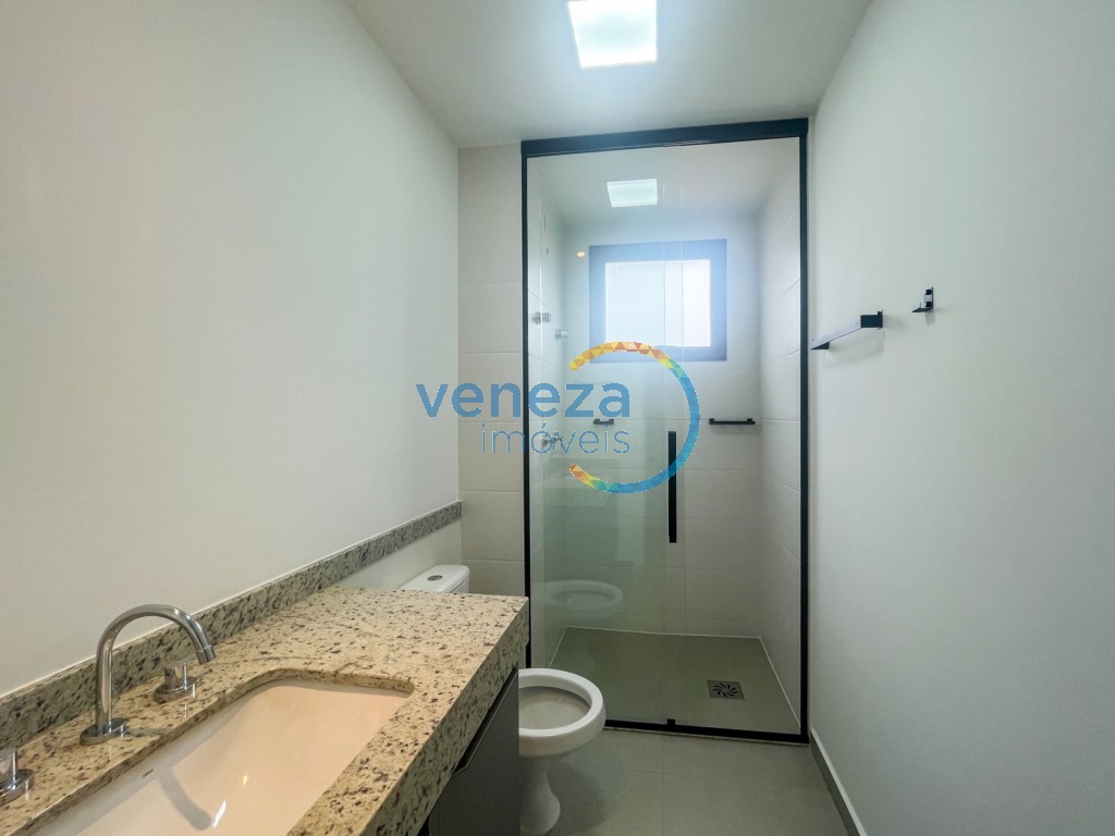 Apartamento para locação no bairro Terra Bonita de Londrina com 92m<sup>2</sup> útil, 3 quartos, 2 vagas de garagem - Foto 9