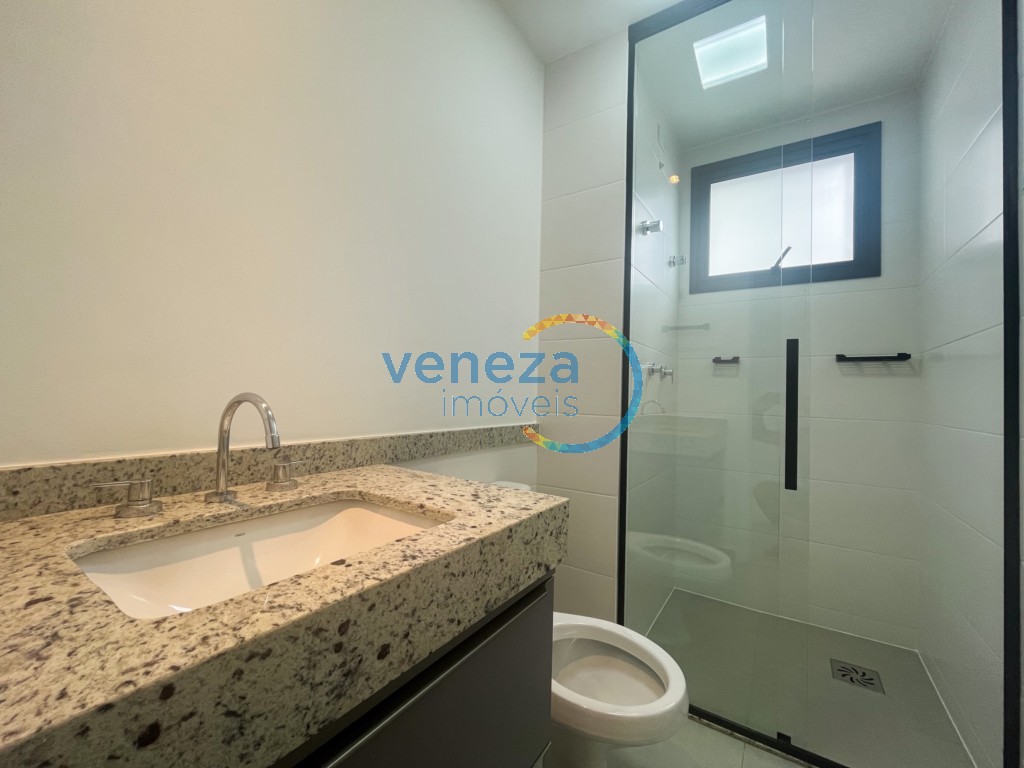 Apartamento para locação no bairro Terra Bonita de Londrina com 92m<sup>2</sup> útil, 3 quartos, 2 vagas de garagem - Foto 13