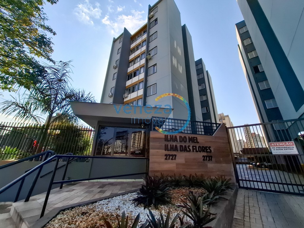 Apartamento para locacao no Centro em Londrina com 85m² por R$ 1.500,00