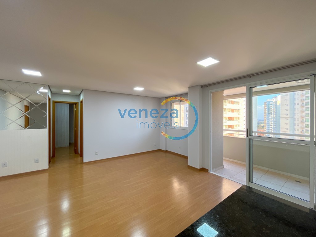 Apartamento para locacao no Gleba Palhano em Londrina com 104,32m² por R$ 2.800,00