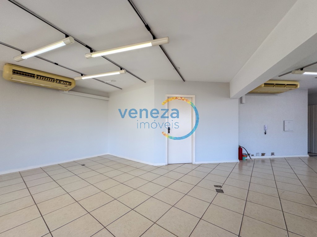 Sala para locacao no Centro em Londrina com 135m² por R$ 3.300,00