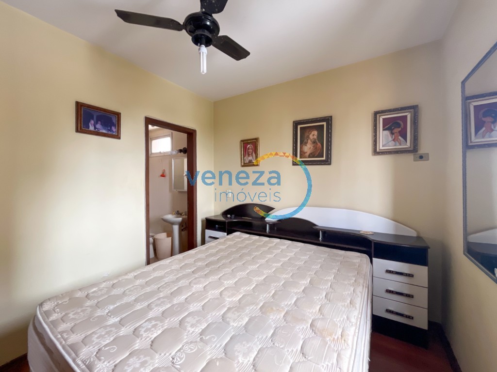 Apartamento à venda no bairro Centro de Londrina com 70m<sup>2</sup> útil, 3 quartos, 1 vaga de garagem