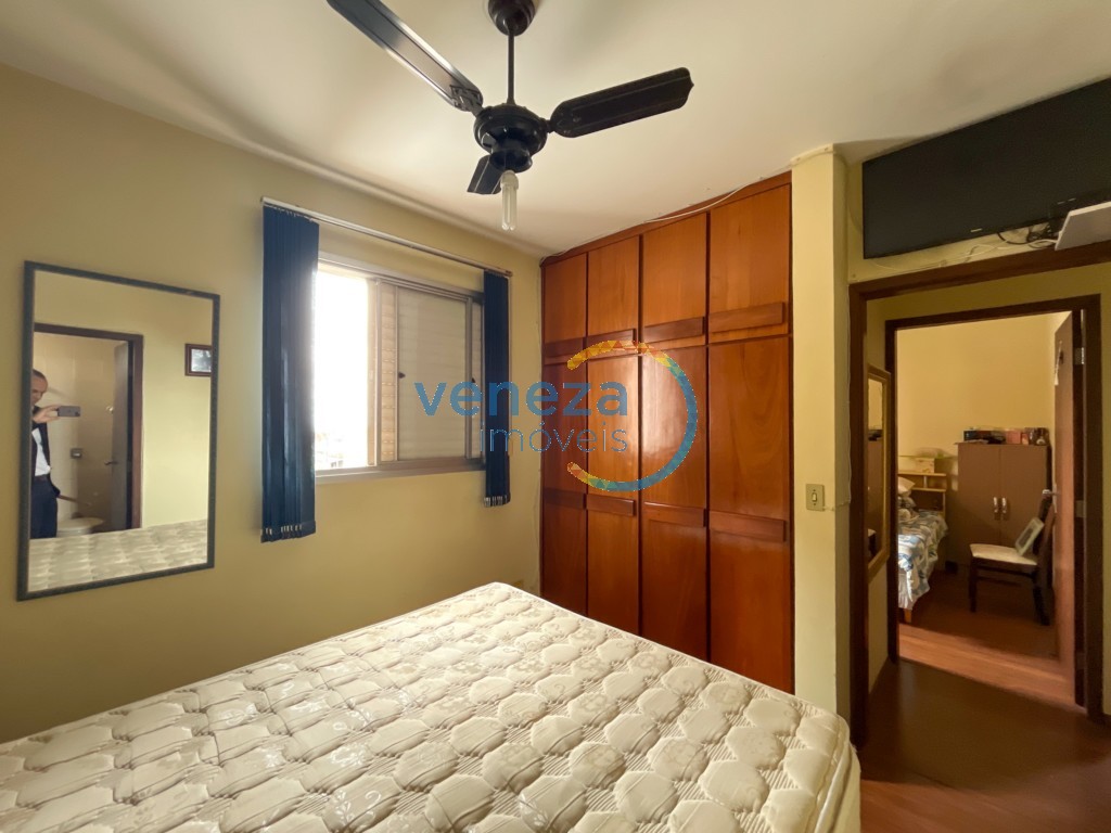 Apartamento à venda no bairro Centro de Londrina com 70m<sup>2</sup> útil, 3 quartos, 1 vaga de garagem