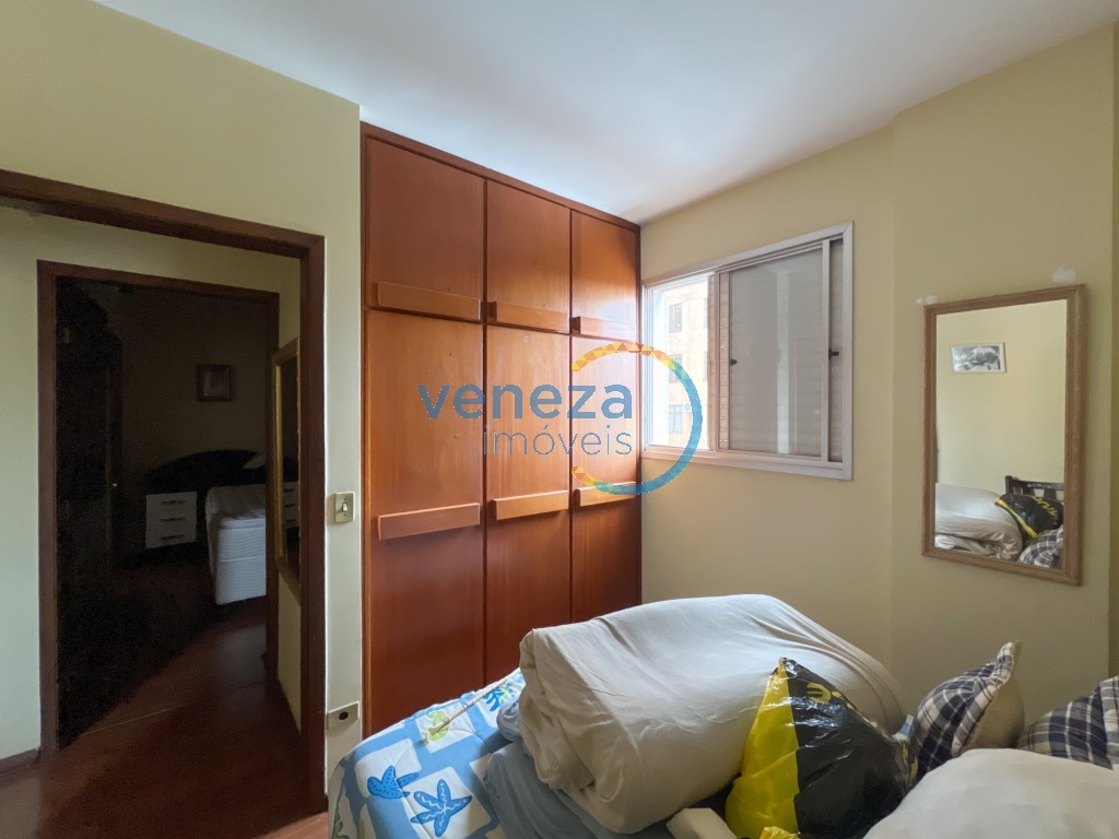 Apartamento à venda no bairro Centro de Londrina com 70m<sup>2</sup> útil, 3 quartos, 1 vaga de garagem