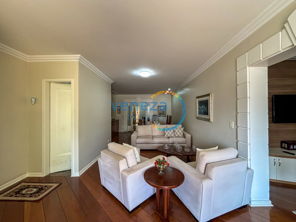 Apartamento para locacao no Centro em Londrina com 215,11m² por R$ 4.200,00